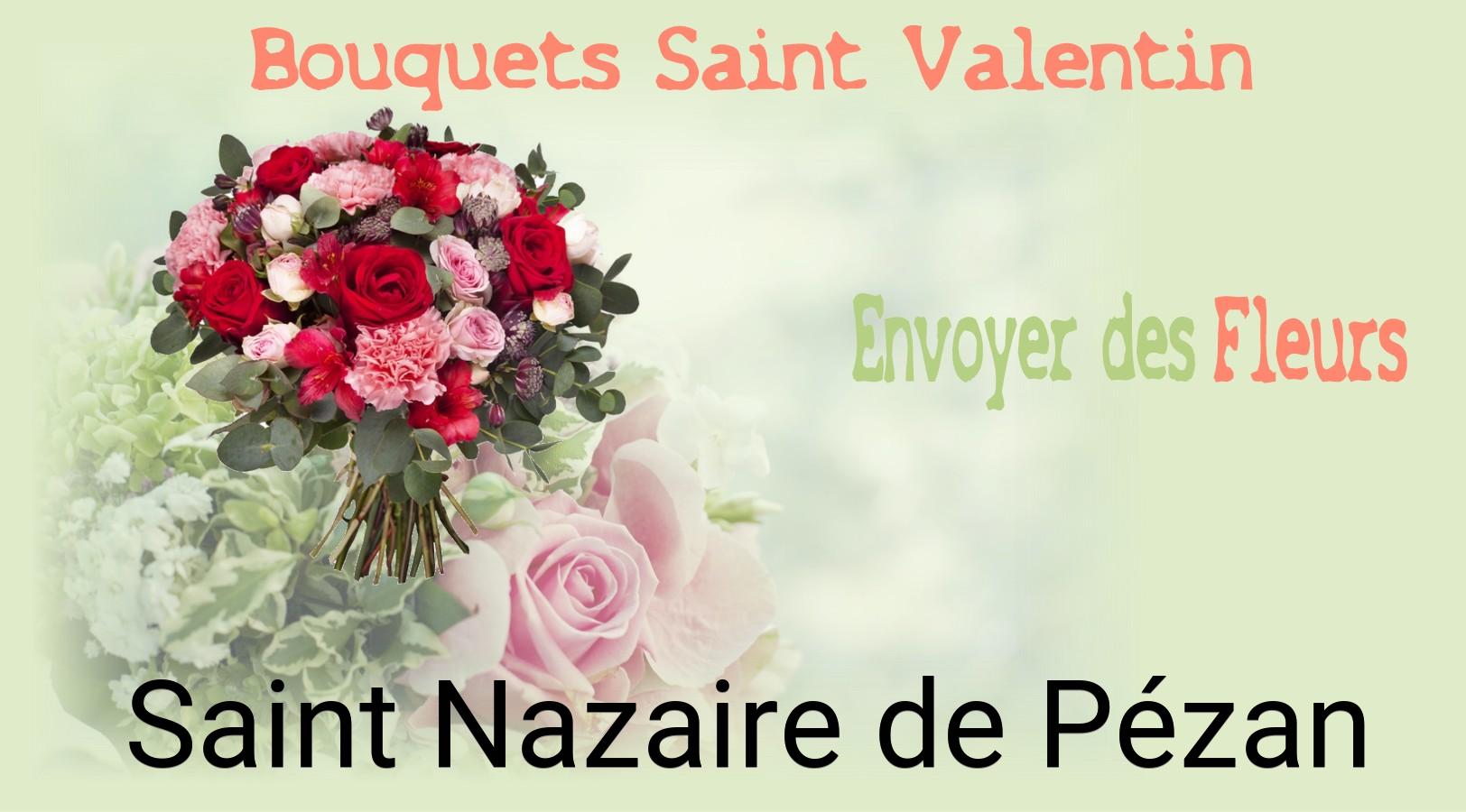Roses de Saint-Valentin livrées à Saint-Nazaire-de-Pézan